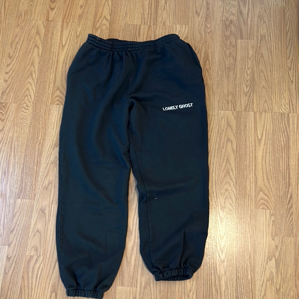 LONELY GHOST essentials grey sweats size XL-  worn once